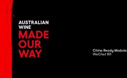 CHINA READY MODULE: WECHAT 101 - WINE AUSTRALIA