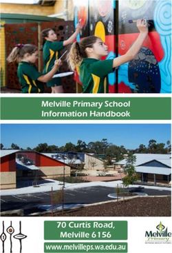 Melville Primary School Information Handbook - 70 Curtis Road, Melville 6156 www.melvilleps.wa.edu.au