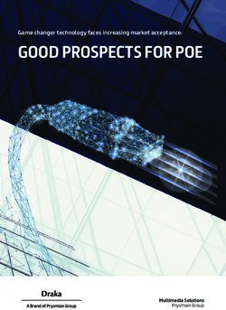 GOOD PROSPECTS FOR POE - Game changer technology faces increasing market acceptance: Draka Comteq Germany