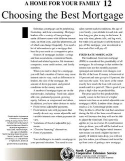 Choosing the Best Mortgage - A HOME FOR YOUR FAMILY 12