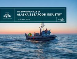 ALASKA'S SEAFOOD INDUSTRY - The Economic Value of 2020 - Alaska Seafood Marketing Institute