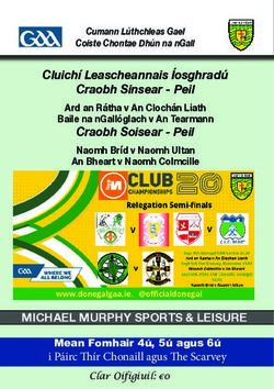MICHAEL MURPHY SPORTS & LEISURE - Cluichí Leascheannais Íosghradú Craobh Sinsear - Peil - Donegal GAA
