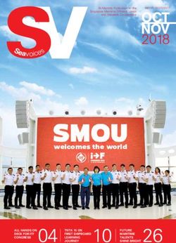OCT NOV 2018 seavoi c e s - Centre For Seniors