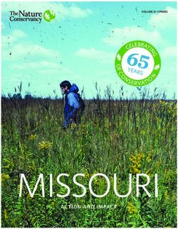 MISSOURI - 65YEARS - ACTION AND IMPACT
