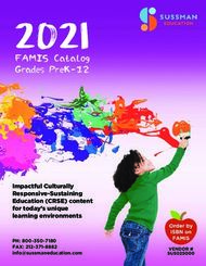 2021 FAMIS Catalog Grades PreK-12 - Impactful Culturally ...
