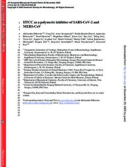 HTCC AS A POLYMERIC INHIBITOR OF SARS-COV-2 AND MERS-COV - AMERICAN SOCIETY FOR MICROBIOLOGY