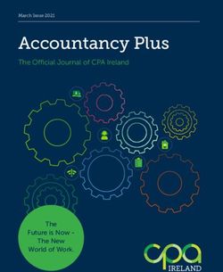 Accountancy Plus The Official Journal of CPA Ireland - The Future is Now - The New - Accountancy Europe