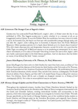 Milwaukee Irish Fest Hedge School 2019