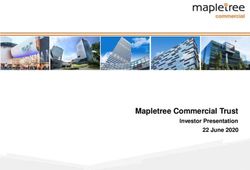 Mapletree Commercial Trust - Investor Presentation 22 June 2020
