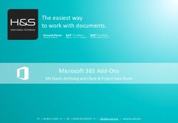 The easiest way to work with documents. Microsoft 365 Add-Ons - MS Teams Archiving and Client & Project Data Room