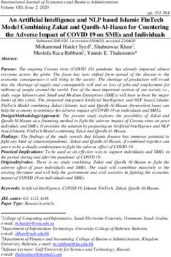 An Artificial Intelligence and NLP based Islamic FinTech Model Combining Zakat and Qardh-Al-Hasan for Countering the Adverse Impact of COVID 19 on ...