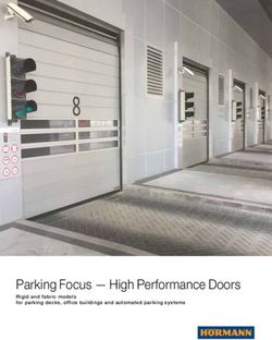 Parking Focus - High Performance Doors - Rigid and fabric models for parking decks, office buildings and automated parking systems - Hormann Flexon