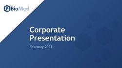 CORPORATE PRESENTATION - FEBRUARY 202 1 - QBIOMED