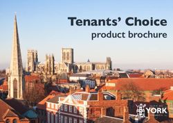 Tenants' Choice product brochure - City of York Council