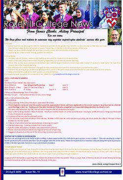 From James Clarke, Acting Principal - Kia ora tatou. We have plans and actions to minimise any negative impact upon students' success this year ...