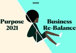 Purpose Business Re-Balance - GOOD Agency
