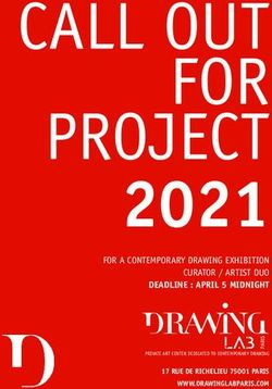 2021 CALL OUT FOR PROJECT - FOR A CONTEMPORARY DRAWING EXHIBITION CURATOR / ARTIST DUO