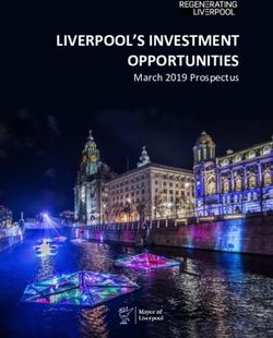 LIVERPOOL'S INVESTMENT OPPORTUNITIES - March 2019 Prospectus - Regenerating Liverpool