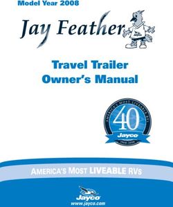 Travel Trailer Owner's Manual - Model Year 2008 - Jayco