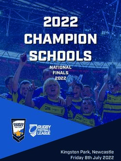 CHAMPION SCHOOLS 2022 - NATIONAL FINALS 2022 - Kingston Park, Newcastle Friday 8th July 2022 - Rugby-League.com