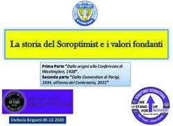 La storia del Soroptimist e i valori fondanti - Prima Parte "Dalle origini alla Conferenza di Washington, 1928". Seconda parte "Dalla Convention ...
