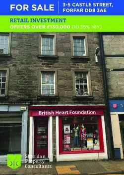FOR SALE RETAIL INVESTMENT OFFERS OVER £130,000 (10.35% NIY) - 3-5 CASTLE STREET, FORFAR DD8 3AE - Sheridan Property Consultants