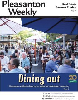 Dining out - Pleasanton Weekly