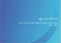 Non-Government Reform Support Fund Plan 2019 -2022