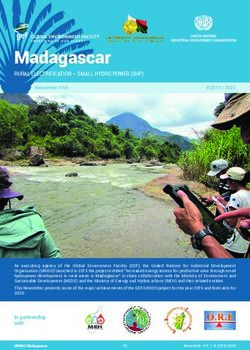 Madagascar RURAL ELECTRIFICATION - SMALL HYDRO POWER (SHP) - UNIDO's Open Data Platform