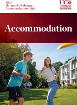 Accommodation 2021 He Arataki Nohonga Accommodation Guide