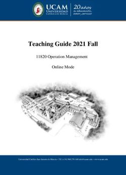Teaching Guide 2021 Fall - 11820 Operation Management Online Mode