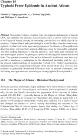 Typhoid Fever Epidemic in Ancient Athens