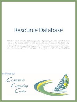 Resource Database - Community Counseling Center