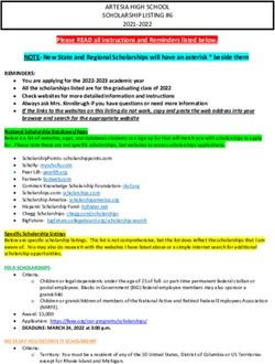 ARTESIA HIGH SCHOOL SCHOLARSHIP LISTING #6