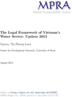 The Legal Framework of Vietnam's Water Sector: Update 2013 - Munich ...