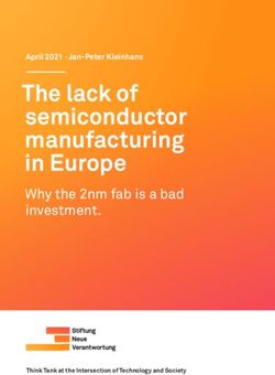 The lack of semiconductor manufacturing in Europe - Why the 2nm fab is a bad investment - Stiftung ...