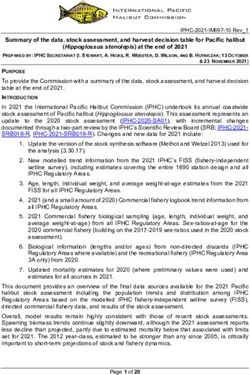 Summary of the data, stock assessment, and harvest decision table for Pacific halibut
