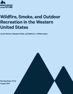 Wildfire, Smoke, and Outdoor Recreation in the Western United States - Jacob Gellman, Margaret Walls, and Matthew J. Wibbenmeyer - Working Paper ...