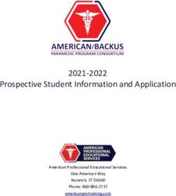 Prospective Student Information and Application 2021-2022 - American Professional Educational Services One American Way Norwich, CT 06360 Phone: ...