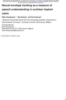 Neural envelope tracking as a measure of speech understanding in cochlear implant users - bioRxiv