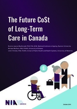 The Future Co$t of Long-Term Care in Canada - Squarespace