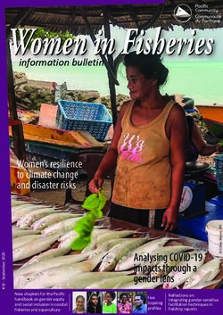 Women in Fisheries - Information Bulletin #32