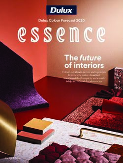 Dulux Colour Forecast 2020 - Colours to Cultivate, nurture and regenerate Eclectic style makes a Comeback Stay Grounded with simplicity and warmth