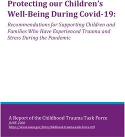 Protecting our Children's Well-Being During Covid-19: Mass.gov