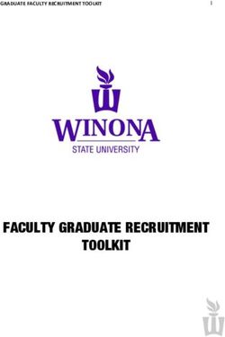 FACULTY GRADUATE RECRUITMENT TOOLKIT - GRADUATE FACULTY RECRUITMENT TOOLKIT - Winona ...