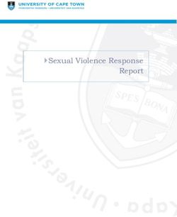 Sexual Violence Response Report - UCT News