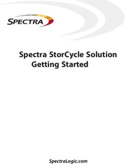 SPECTRA STORCYCLE SOLUTION GETTING STARTED - SPECTRALOGIC.COM