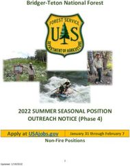 2022 SUMMER SEASONAL POSITION - Bridger-Teton National Forest - OUTREACH ...