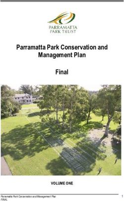 Parramatta Park Conservation and Management Plan Final - VOLUME ONE
