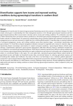 Diversification supports farm income and improved working conditions during agroecological transitions in southern Brazil